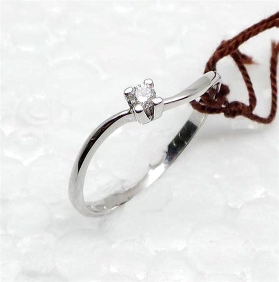 Ringe Demetra Dame in Gold Diamante 0.05 Ct COD325-010.229.L05-13 - COD325-010.229.L05-13